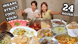 24 HOURS INSANE TAIPEI FOOD TOUR ft xiaohuifoodie   TOP 10 MUST EAT IN TAIPEI TAIWAN [upl. by Nylirrej]