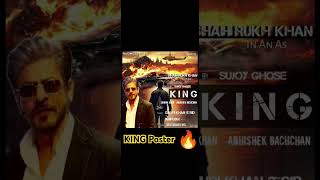 KING Poster shorts ShahRukhKhan SuhanaKhan AbhishekBachchan AbhayVerma [upl. by Moitoso559]