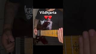 Vildhjarta  Traces ❤️❤️🎸 metal guitarcover guitar guitarplaying djent vildhjarta [upl. by Eitak]