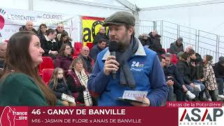 Lot 46  Ganay de Banville [upl. by Sivrahc]