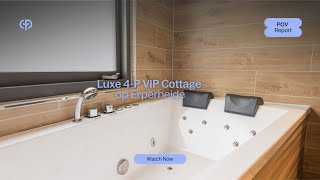 De luxe 4persoons VIPcottage op de Erperheide  POV Report  Center Parcs [upl. by Yeltnerb]