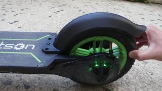 Jetson Slingshot Beam V12 ElectraLight electric scooter and hoverboard handson Greek [upl. by Garson]