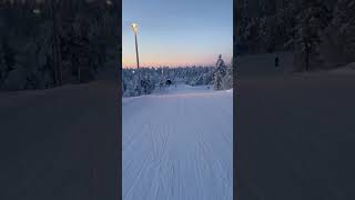 Levi Ski Resort Lapland Finland finland lapland levi skiresort winter sirkka skier ski [upl. by Sheffy]