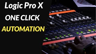 One Click Automation  Easily Automate Any Parameter in Logic Pro X [upl. by Kessler]