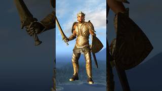 GOLDEN SAINT armor set male version  TES IV Oblivion [upl. by Anelahs]