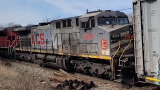 KCS Grey Ghost CP 236  7028 amp KCS 4519 In Campbellville Ontario [upl. by Roma132]