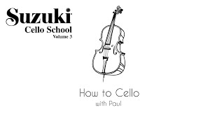 Scherzo Cello Lesson Suzuki Book 3 Live [upl. by Annahsal]