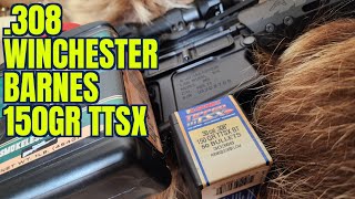 308 Win 150gr TTSX Review [upl. by Linnell431]