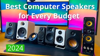 Best Desktop Computer Speakers for Every Budget – 2024 [upl. by Nallid]