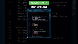 CREATE a Flashlight Effect in MINUTES with HTML CSS and JS day31 [upl. by Edrick]