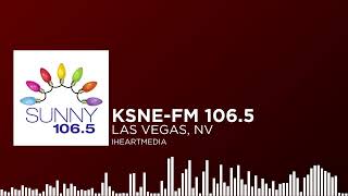 KSNEFM Las Vegas NV quotSunny 1065quot Legal ID Christmas Music111224 [upl. by Achorn]