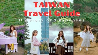 Taiwan travel guide total expenses itinerary and requirements  Jen Barangan [upl. by Hsejar166]