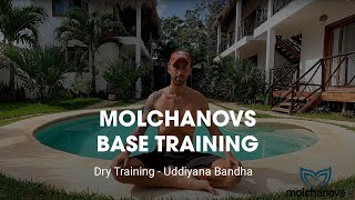 Uddiyana Bandha Empty Lung Stretch  Molchanovs Freediving Base Training [upl. by Ahsieken85]