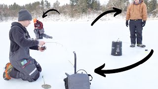 Three Idiots Go Ice Fishing [upl. by Dorsey]