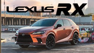 2024 Lexus RX 500H F Sport Review  Best Luxury Hybrid SUV [upl. by Gahan]