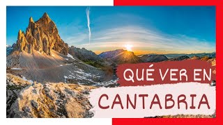 GUÍA COMPLETA ▶ Qué ver en CANTABRIA ESPAÑA 🇪🇸 🌏 Turismo y viajes a CANTABRIA [upl. by Lotz]