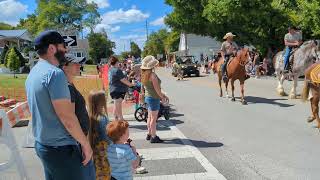 2024 Lanesville heritage weekend parade  Reed JNROTC [upl. by Rosenstein]