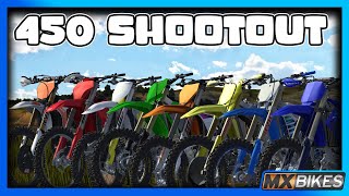 Which NEW OEM Is The Best  450 Shootout  MX Bikes [upl. by Carlstrom]