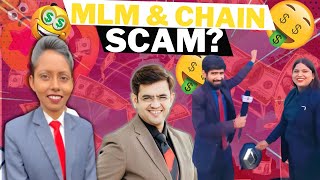 MLM BUSSINESS MODEL SCAM🤑 MLM ROAST [upl. by Pope]