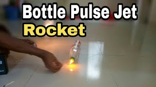 how to make easy make rocket Bottle Rocket  Rasel homemade creator [upl. by Enalb]