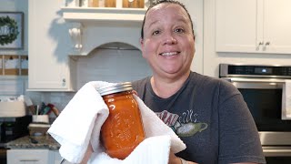 Small batch canning tomato sauce [upl. by Esra]