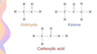 Aldehyde Ketone and Carboxylic Acid Structure Properties and Reactions  HSC Chemistry [upl. by Roybn600]