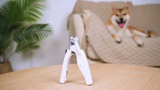 Pet Nail Clipper with LED Light for Dogs Cats  LIVINGbasics™ [upl. by Rattan]