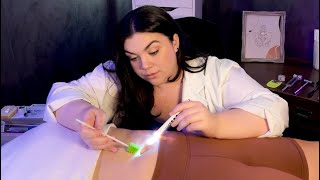 ASMR Abdominal Assessment  Most Detailed Navel Examination amp Cleaning Personal Attention Style [upl. by Yengac]