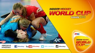 Belarus vs Austria  Full Match Womens Indoor Hockey World Cup 2015 Germany QuarterFinal [upl. by Edva]