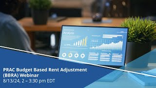 PRAC Budget Based Rent Increases Webinar [upl. by Ateerys]