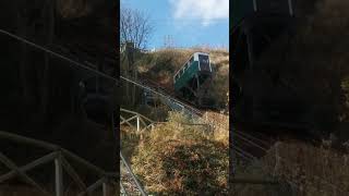 Scarborough cliff lift in its full glory 🇬🇧🇬🇧🇬🇧 [upl. by Emarej707]