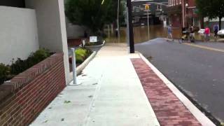 Hightstown NJ flood 2011 [upl. by Novyar893]