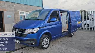 2024 VW Transporter 61 HIGHLINE 150BHP BLUE [upl. by Aymik]