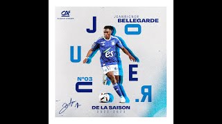 JeanRicner Bellegarde votre 3e meilleur strasbourgeois de la saison 2223 [upl. by Niamrej]