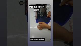 Double Katori stitching like subscribe please [upl. by Rehptosirhc]