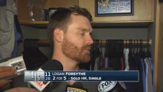 Logan Forsythe  Tampa Bay Rays vs New York Yankees 07292016 [upl. by Marilyn]