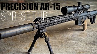 AR15 Long Range  Precision SPR Setup [upl. by Cathrine]