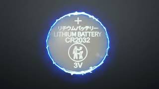 CR 2032 Lithium 3v coiin battery [upl. by Modnar]