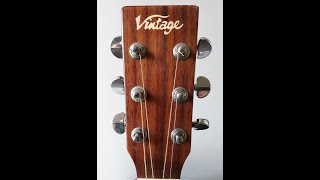 Vintage V400N Mod No1 Irish Bouzouki Tuning [upl. by Issi]