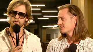 Florida Georgia Line Rehearsal Interview at 2016 CMT Music Awards [upl. by Dnob844]