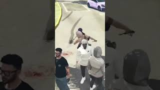 Fake Knife Prank went wrong in soulcity mandem 💀 gta [upl. by Fifine]