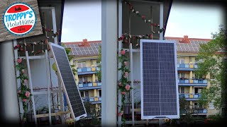 kostengünstiger und drehbarer Solarpanelhalter [upl. by Eilliw]