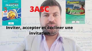 Inviter accepter linvitation Leçon de lexamen [upl. by Verina584]