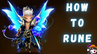 How To Rune Psamathe Water Fairy King Summoners War [upl. by Ingeberg]