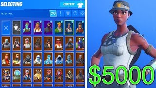 Logging into a 5000 Recon Expert Fortnite Account [upl. by Anaimad]