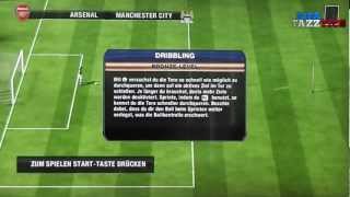 FIFA 13 Demo Gameplay  ModernConsumer Arsenal vs FIFAtazztics Manchester City  Gamescom [upl. by Shanney]