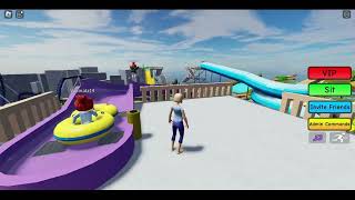 Roblox Aqualand Waterpark  Parc Aquatique Aqualand [upl. by Landel26]