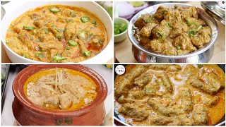 TOP 4 CHICKEN HANDI RECIPES [upl. by Sonnnie]