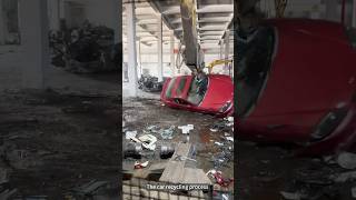 Recycling car disassembly process [upl. by Noman]