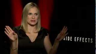 Vinessa Shaw EXCLUSIVE INTERVIEW for quotSIDE EFFECTSquot [upl. by Eillo]